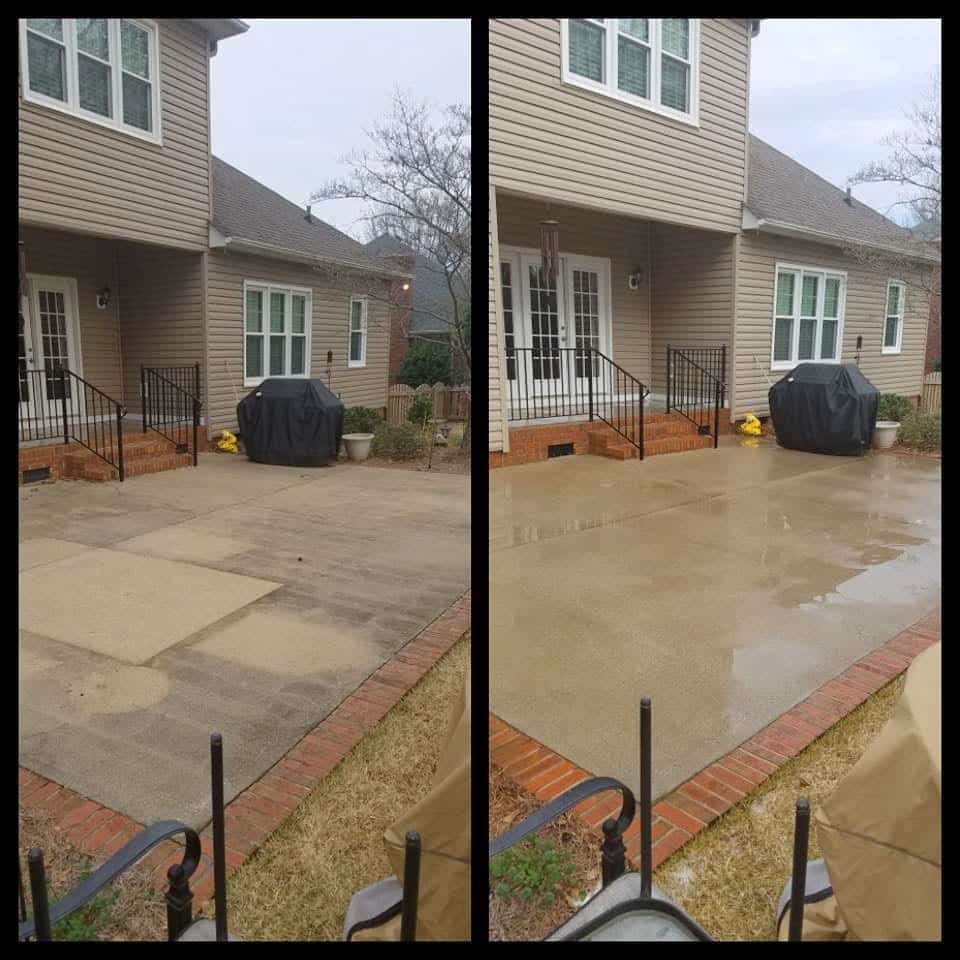 Residential Concrete Cleaning in Loganville