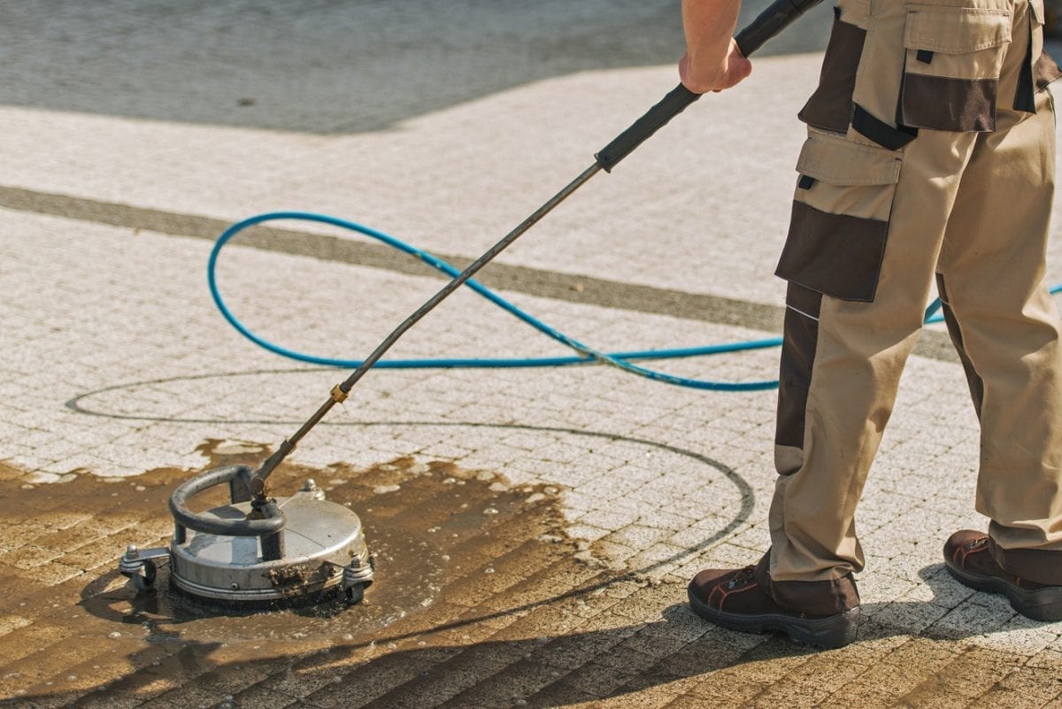 Concrete Cleaning In Greenville, SC Area Commercial Services